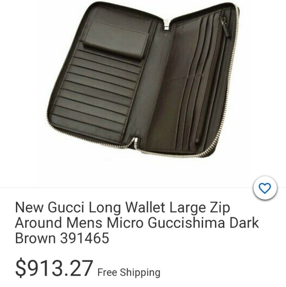 NWT Gucci 391465 XL Microguccissima wallet - Picture 9 of 10